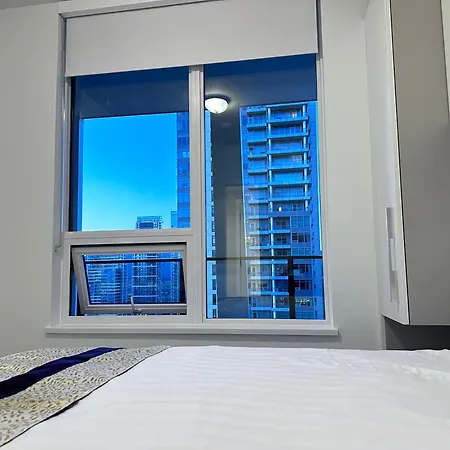 Monthly Stay-Relocation Special-New Condo At Metrotown Burnaby Exterior photo