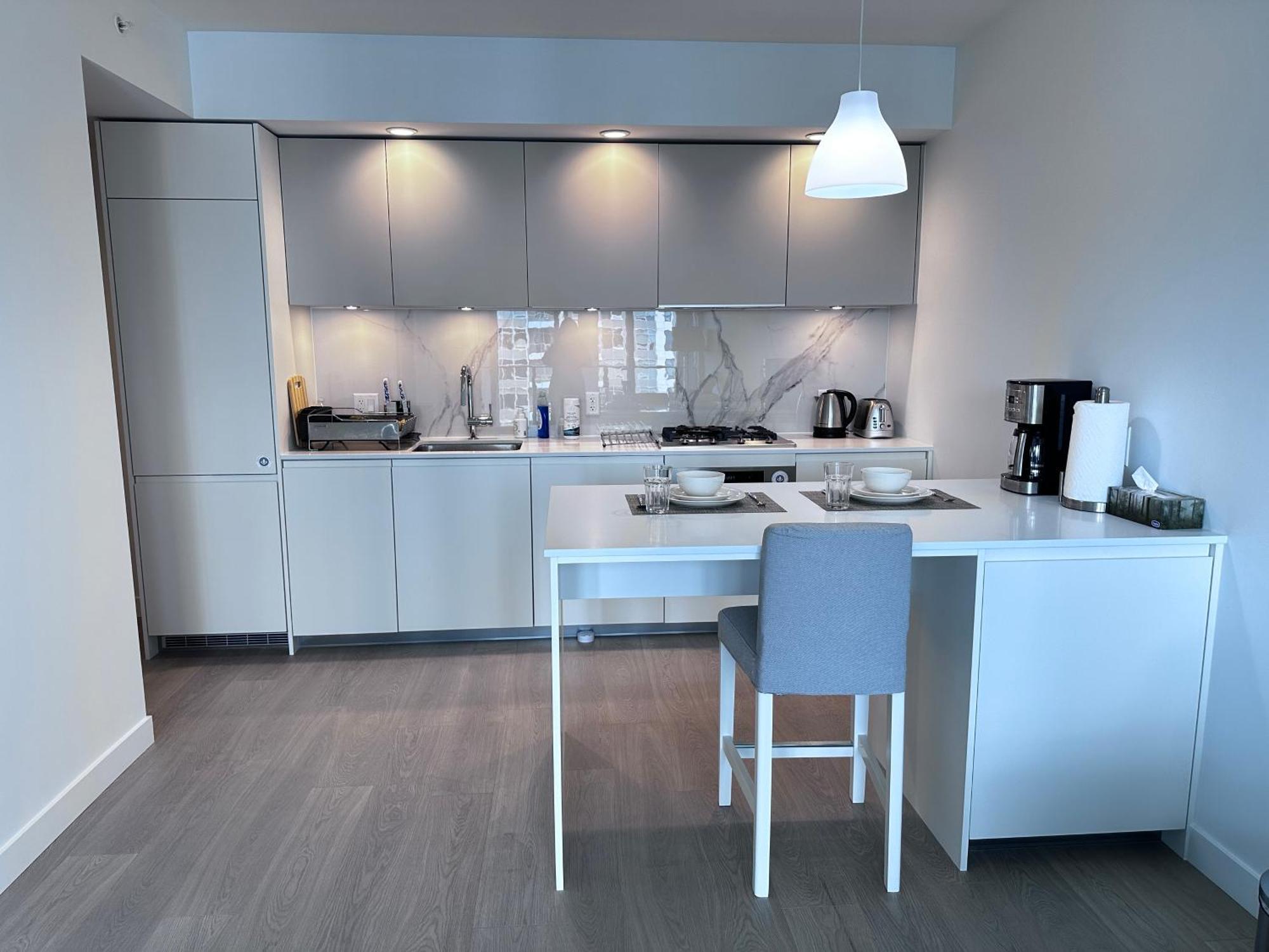 Monthly Stay-relocation Special-new At Metrotown Apartment